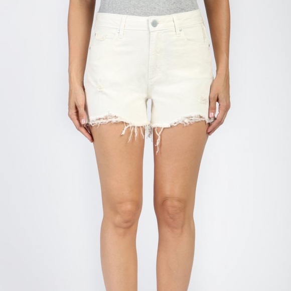 Articles of Society White Denim Shorts - Picture 1 of 8
